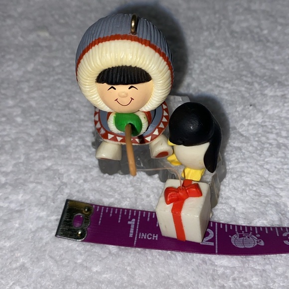 Hallmark Frosty Friends 1984 Ornament 5th in Series No Box Fishing Penguin - Picture 5 of 7